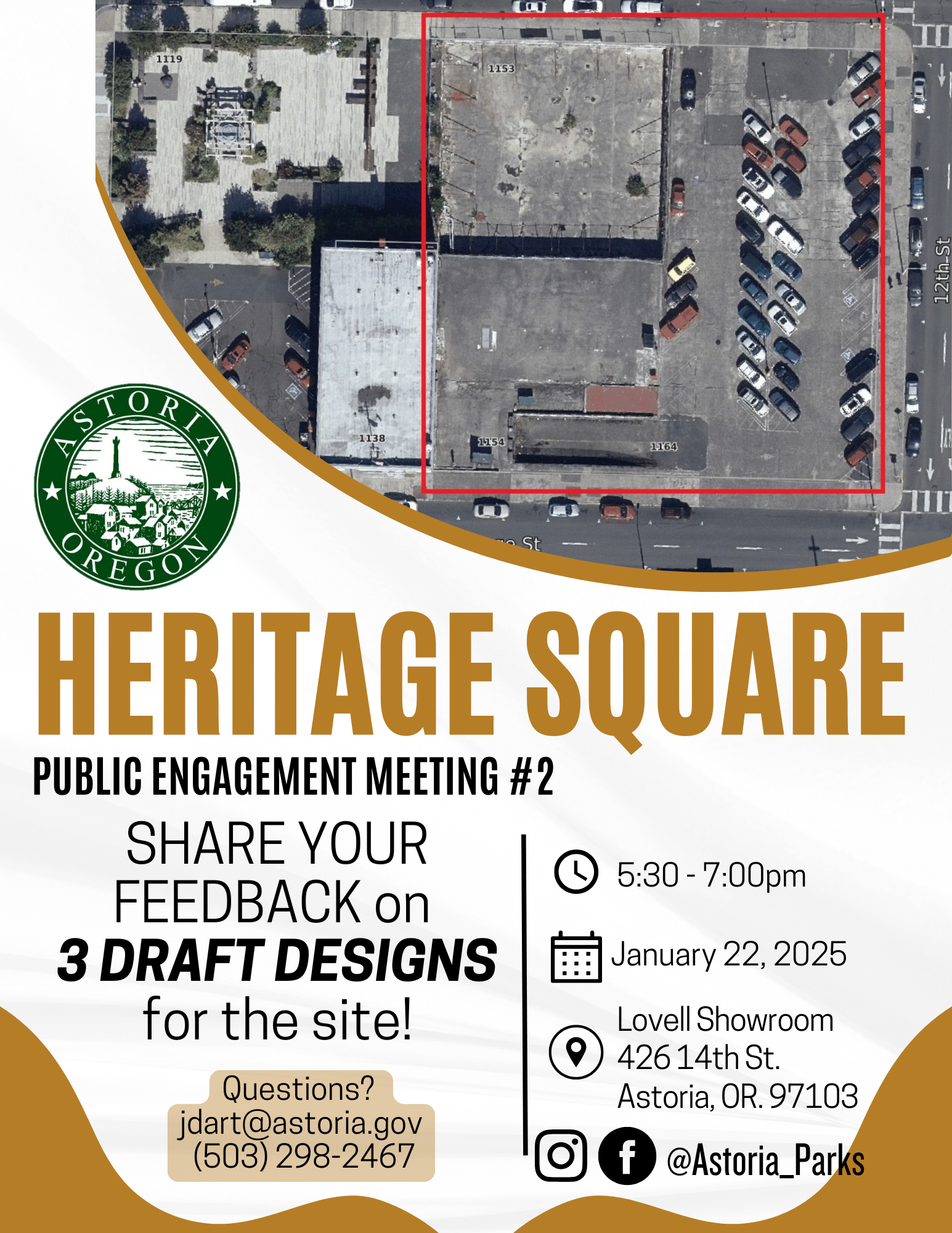 Heritage Square Meeting 2 Flier